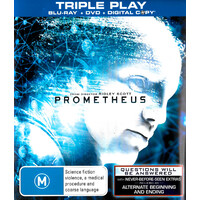 Prometheus - Rare Blu-Ray Aus Stock Preowned: Excellent Condition