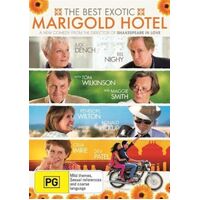 The Best Exotic Marigold Hotel DVD Preowned: Disc Excellent