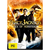 Percy Jackson Sea of Monsters -Rare Aus Stock Comedy DVD Preowned: Excellent Condition