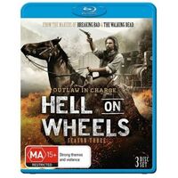 Hell on Wheels Season Three Blu-Ray Preowned: Disc Excellent