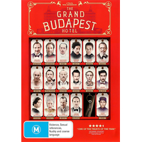 The Grand Budapest Hotel DVD Preowned: Disc Excellent