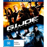 G.I. Joe Retaliation (2013) (Extended Action Cut) - Rare Blu-Ray Aus Stock