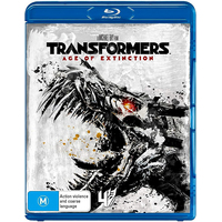 Transformers Age of Extinction Blu-Ray Preowned: Disc Excellent