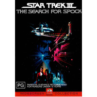 Star Trek 3 - The Search for Spock -Rare Aus Stock Comedy DVD Preowned: Excellent Condition