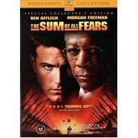 The Sum Of All Fears DVD Preowned: Disc Excellent