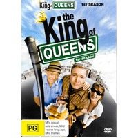 THE KING OF QUEENS: 1ST SEASON DVD Preowned: Disc Excellent