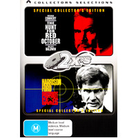 The Hunt for Red October / Patriot Games DVD Preowned: Disc Excellent