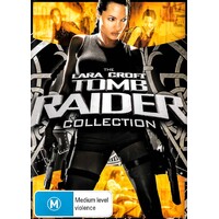 THE LARA CROFT TOMB RAIDER COLLECTION DVD Preowned: Disc Excellent