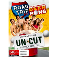 ROAD TRIP BEER PONG (UNCUT) -Rare DVD Aus Stock Comedy Preowned: Excellent Condition