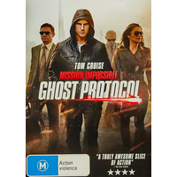 Mission Impossible - Ghost Protocol DVD Preowned: Disc Excellent