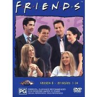 Friends : Series 6 ( 2002, 3-Disc Set) -DVD Series Comedy Preowned: Excellent Condition