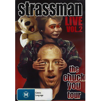 STRASSMAN LIVE VOL.2 THE CHUCK YOU TOUR DVD Preowned: Disc Excellent