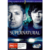 Supernatural The Complete Second Season 2 - Preowned DVD Excellent Condition Series Rare Aus Stock 