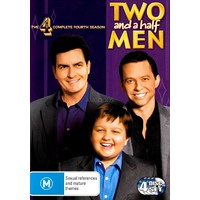 Two and a half Men Season 4 -DVD Comedy Series Rare Aus Stock Preowned: Excellent Condition