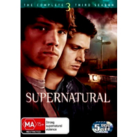 Supernatural Complete Season 3 DVD Preowned: Disc Excellent