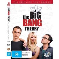 THE BIG BANG THEORY: SEASON 1 DVD Preowned: Disc Excellent