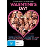 Valentine's Day -Rare DVD Aus Stock Comedy Preowned: Excellent Condition