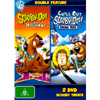 SCOOBY DOO GOES HOLLYWOOD AND CHILL OUT SCOOBY DOO -DVD -Comedy Preowned: Excellent Condition