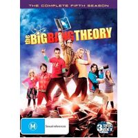 THE BIG BANG THEORY: SEASON 5 DVD Preowned: Disc Excellent