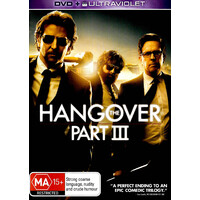 The Hangover Part III (DVD/UV) -Rare Aus Stock Comedy DVD Preowned: Excellent Condition