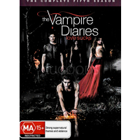 THE VAMPIRE DIARIES: SERIES 5 - DVD Series Rare Aus Stock Preowned: Excellent Condition