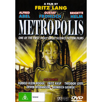 METROPOLIS | Fritz Lang - ALL REGIONS RARE DVD Preowned: Disc Excellent