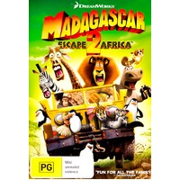 Madagascar: Escape 2 Africa DVD Preowned: Disc Excellent