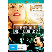 The Diving Bell and the Butterfly DVD Preowned: Disc Excellent