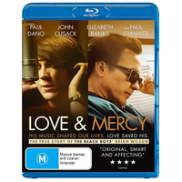 Love and Mercy Blu-Ray Preowned: Disc Excellent