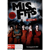 Misfits Series Two - Rare DVD Aus Stock Preowned: Excellent Condition