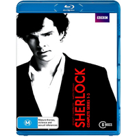 Sherlock: Series 1 - 3 Blu-Ray Preowned: Disc Excellent