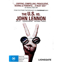 The U.S. Vs. John Lennon -Educational DVD Rare Aus Stock Preowned: Excellent Condition