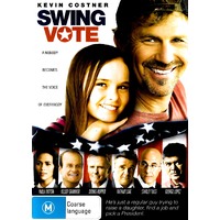 Swing Vote -Rare DVD Aus Stock Comedy Preowned: Excellent Condition