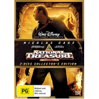 National Treasure 2-Disc Collector's Edition DVD Preowned: Disc Excellent