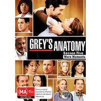 Grey's Anatomy: Season 5 DVD Preowned: Disc Excellent