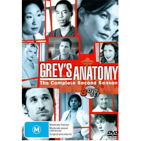 Grey's Anatomy: Season 2 DVD Preowned: Disc Excellent