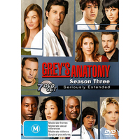 Grey's Anatomy: Season 3 DVD Preowned: Disc Excellent