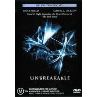 UNBREAKABLE Deluxe Edition DVD Preowned: Disc Excellent