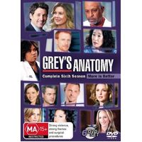 Grey's Anatomy : Season 6 DVD Preowned: Disc Excellent