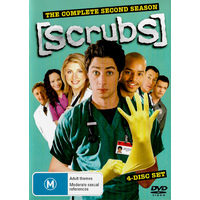 SCRUBS; THE COMPLETE SECOND SEASON DVD Preowned: Disc Excellent