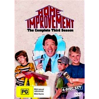 HOME IMPROVEMENT Season 3 DVD Preowned: Disc Excellent