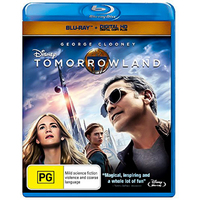 Tomorrowland Blu-Ray Preowned: Disc Excellent