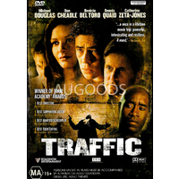 Traffic Michael Douglas Don Cheadle - Rare DVD Aus Stock Preowned: Excellent Condition