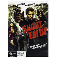 SHOOT 'EM UP - Rare DVD Aus Stock Preowned: Excellent Condition