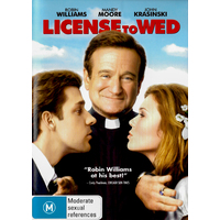 LICENSE TO WED -Rare DVD Aus Stock Comedy Preowned: Excellent Condition