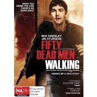 Fifty Dead Men Walking - Rare DVD Aus Stock Preowned: Excellent Condition