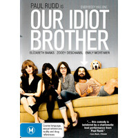 Our Idiot Brother -Rare Aus Stock Comedy DVD Preowned: Excellent Condition