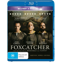 Foxcatcher Blu-Ray Preowned: Disc Excellent