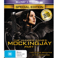 The Hunger Games Mockingjay Part 1 Blu-Ray Preowned: Disc Excellent