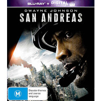 San Andreas - Rare Blu-Ray Aus Stock Preowned: Excellent Condition